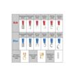 Set 300 conectori izolati, utilizat pentru conexiuni electrice auto, industriale, casnice, Kraft