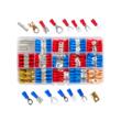 Set 300 conectori izolati, utilizat pentru conexiuni electrice auto, industriale, casnice, Kraft