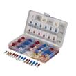 Set 300 conectori izolati, utilizat pentru conexiuni electrice auto, industriale, casnice, Kraft