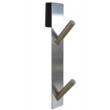 Agatator din otel pentru cabina de dus, gri-argintiu, 17.6x4x3 cm, Sepio
