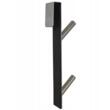 Agatator din otel pentru cabina de dus, gri-argintiu, 17.6x4x3 cm, Sepio