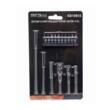 Set adaptoare si biti, 16 piese, Kraft