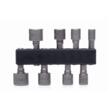 Set adaptoare hexagonale pentru 1/2", 1/4", 3/8", 8 piese, Kraft