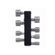 Set adaptoare hexagonale pentru 1/2", 1/4", 3/8", 8 piese, Kraft