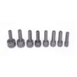 Set adaptoare hexagonale pentru 1/2", 1/4", 3/8", 8 piese, Kraft