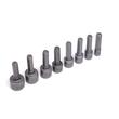 Set adaptoare hexagonale pentru 1/2", 1/4", 3/8", 8 piese, Kraft