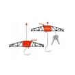 Set suport pentru montare, fixare scara, ABS, 40 cm, latime 43,5 cm, Kraft
