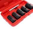 Trusa chei tubulare de impact 1/2", 27, 22, 21, 19, 17mm, 6 piese, Kraft