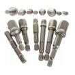 Set adaptoare pentru autofiletanta, 1/4"-3/8"-1/2 ", 8 piese, Kraft