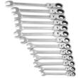 Trusa chei combinate fixe cu clichet, balama, 8-32 mm, 13 bucati, Kraft