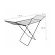 Uscator vertical pentru rufe, 178 x 55 x 106 cm, negru, model 203, Sepio