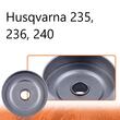 Carcasa de ambreiaj, oala pentru drujba Husqvarna 235, 236, 240, Partner 351, Oleomac 936, fixa,PowerX