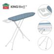Masă de călcat cu suport, 4 niveluri de reglare, Kinghoff