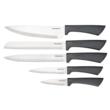  Set de cutite 6 piese cu bloc de salcam, otel inoxidabil, Klausberg