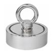 Magnet neodim tip oala pentru ridicare, cu carlig inelar rotativ, capacitate 350 Kg, Kraft
