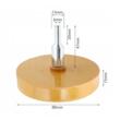 Disc din cauciuc pentru curatarea adezivului, 88 x 15 x 8 mm, Kraft