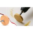 Disc din cauciuc pentru curatarea adezivului, 88 x 15 x 8 mm, Kraft