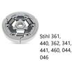 Saboti ambreiaj pentru drujba Stihl 341, 361, 362, 440, 441, 460, 044, 046, PowerX