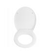 Capac WC inchidere silentioasa, duroplast, placa antibacteriana, montare usoara, alb Sepio