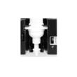 Dispenser, dozator automat cu senzor pentru sapun lichid/gel dezinfectant, Besafe 1000 ml 14 x 27,5 cm alb, Sepio