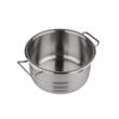 Oala cu capac din inox, 50 x 33 cm, capacitate 65 litri, compatibila cu toate tipurile de aragaz, Korkmaz