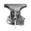 Menghina rotativa turnata, rotație 360°, de banc, cu nicovala, 125 mm, Black
