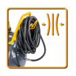 Furtun pneumatic pentru aer comprimat, lungime 20 metri, 20 bari, 10 x 17mm, Powermat