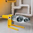 Masina, aparat pentru sudat tevi termoplastice, plita PPR, 2800 W, afisaj LCD, interval temperatura 0-320°C, accesorii incluse, Powermat