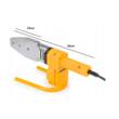 Masina, aparat pentru sudat tevi termoplastice, plita PPR, 2800 W, afisaj LCD, interval temperatura 0-320°C, accesorii incluse, Powermat