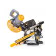 Fierastru circular stationar pentru lemn, cu glisare, 2000 W, diametru disc 210 mm, ghidaj laser, iluminare LED, Powermat