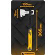 Set 3 topoare pentru tamplarie si despicat lemne cu coada din fibra, 400 – 2000 g, Powermat