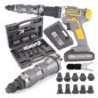 Set adaptor bormasina pentru nituit, pop-nit, piulite nituibile, 6 elemente, Powermat 