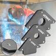 Vinclu, suport magnetic pentru sudura, capacitate de ridicare 34 kg, unghiuri 45° / 90° / 135°, Verke