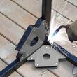 Vinclu, suport magnetic pentru sudura, capacitate de ridicare 34 kg, unghiuri 45° / 90° / 135°, Verke