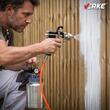 Pistol pneumatic pentru vopsit cu vas sub presiune, duza 2 mm, capacitate rezervor 2 litri, Verke