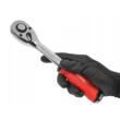 Set chei tubulare 1/2", CR-V cu clichet 72T, 19 piese, Verke