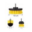 Set 3 perii de curatare si spalare pentru bormasina si surubelnita, Verke