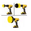 Set 3 perii de curatare si spalare pentru bormasina si surubelnita, Verke