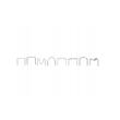 Set capse pentru sudura plastic, diametru 0.6 - 0.8 mm, 800 piese, Verke