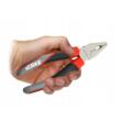 Patent, cleste universal profesional cu maner izolat, otel forjat si calit,  lungime 180 mm, Verke