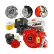 Motor uz general 15 CP pentru motocultor, generator, motopompa, motor in 4 timp, ax pana 25.4 mm, Verke