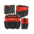 Geanta tip troller pentru transportul si depozitarea sculelor si uneltelor, 48x29x44 cm, material poliester 1680D, roti și maner telescopic, Verke