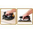 Ventuza cu pompa de vid pentru placi si sticla, diametru 200 mm, capacitate încărcare 190 kg, Powermat