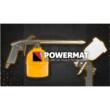 Kit accesorii pentru compresor, pistol umflat, suflat 18 elemente, Powermat