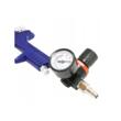 Pistol pneumatic pentru vopsit, HVLP, duze 1.4 mm 1.7 mm, capacitate rezervor 600 ml, Verke