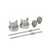 Pistol pneumatic pentru vopsit, HVLP, duze 1.4 mm 1.7 mm, capacitate rezervor 600 ml, Verke
