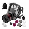 Masca de protectie faciala tip 6800, completa, pentru vopsea, gaze, marimea M, Kraft