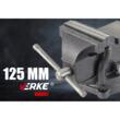 Menghina de banc rotativa turnata din fonta, cu nicovala, 125 mm 5 inchi, Verke
