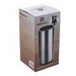 Suport rotund universal pentru cutite, inox satinat, 11,6 x 11,6 x 23,4 cm, argintiu, KingHoff