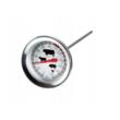 Termometru analogic cu sondă din inox pentru carne, cadran 5 cm, Kinghoff